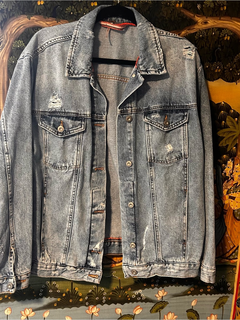 Free People Rumors Denim Jacket